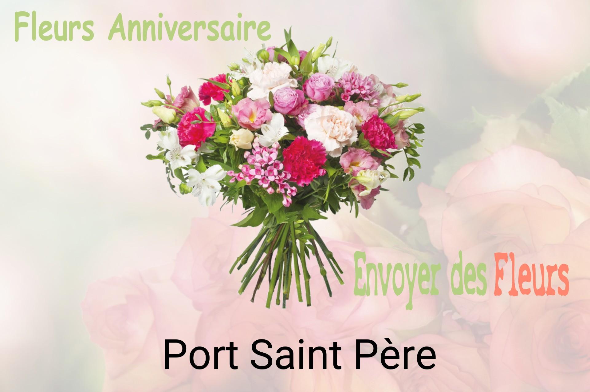Bouquet de fleurs d’anniversaire livré à Port-Saint-Père